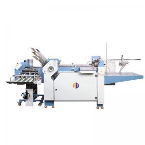 6 Buckle Plate Paper Fold Machine , Knife Folder Machine 380V 3.3KW Power