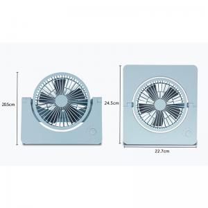OEM Tower mini Portable Usb Rechargeable Fan Tactile Switch Design
