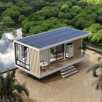 China Prefab Modular House Contain Container Home with Solar Panel Space Capsule Bed Hotel Cabin on sale