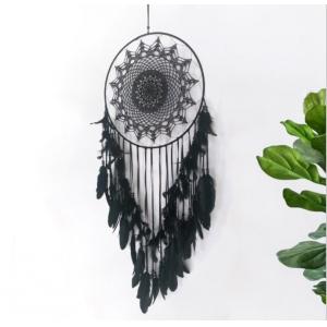 China Black Lace Indian Style Dream Catcher supplier