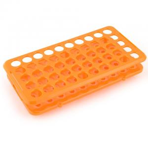 China 50 Well Plastic Multifunction Test Tube Holder Rack With Silicone supplier