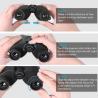 10x25 Lightweight Folding Kids Toy Binoculars Telescope Zoom Lens Black Color