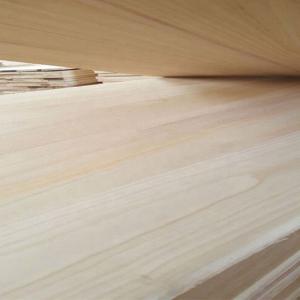 Eco Friendly Paulownia Wood Planks Softwood Furniture Board Lumber Sheet
