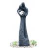 China Cozy Lover Large Outdoor Fountains , Resin Fiberglass Water Fountains 60 Inches wholesale