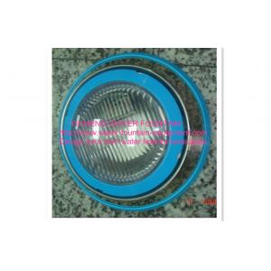 China Stainless Steel Wall Mounted Underwater Swimming Pool Lights With Blue Rings supplier