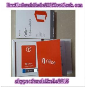 Hot sell office 2016 HB PRO RETAIL BOX   brand new , online activation