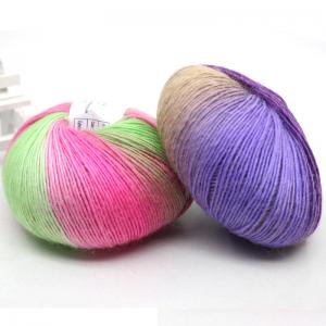 Washable Acrylic Wool Blend Yarn Practical Multipurpose For Weaving