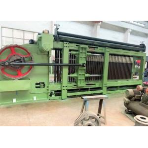 China PLC Control 4300mm Gabion Machine Galvanized 80*100mm Gabion Basket for Soil Retention supplier