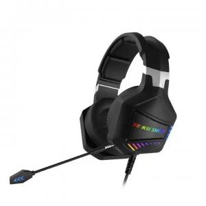 K902 Computer Headset With Microphone Noise Reduction Wired Gaming Headset