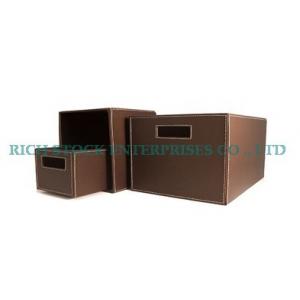 Leather Storage Box，leather box