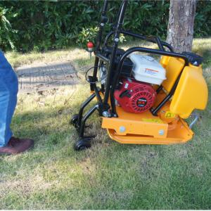 Shock Absorbing Portable Plate Compactor Gasoline Vibrating Soil Compactor