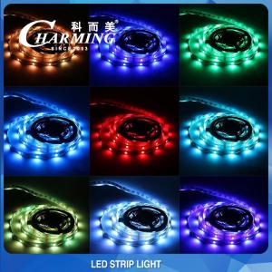 China 14W IP42 DC12V RGB LED Strip Light 10MM Width For Night Club supplier