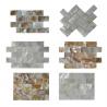 Contemporary Unique 3D Shell Mosaic Tile Patio Table Mosaic 2mm Thickness