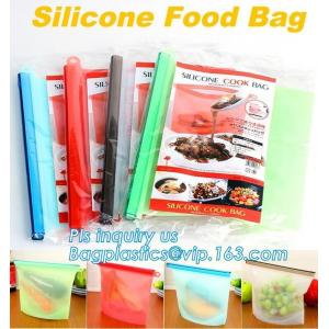 Silicone Kitchen Bag, Silicone Food Storage Bag Reusable,Reusable Silicone Food Storage Bag Food Grade Vegetable Storage