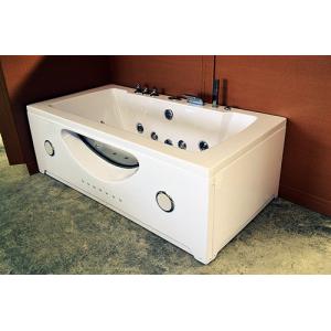 China High End Jacuzzi Whirlpool Bath Tub With Underwater Light And Ozone Generator supplier