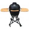 18inch Iron ceramic grill, ceramic BBQ, ceramic kamado, ceramic egg grill,