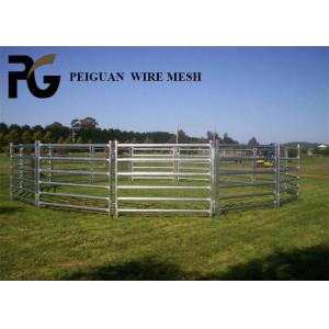 Easily Assembled Cattle Yard Panel , Lightweight Galvanized Cattle Panels