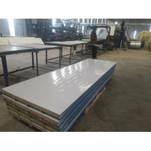 China 13 Tons Sandwich Panel Machine / Rock Wool Sandwich Panel Production Line supplier