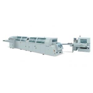 China 1600 Cycles/H Seamless Workflow Book Binding Machine With 4 Clamps supplier
