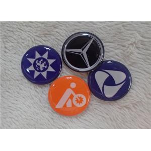 China Customized Round And Small Epoxy Patches For Car Logo / Furniture / Trademark supplier