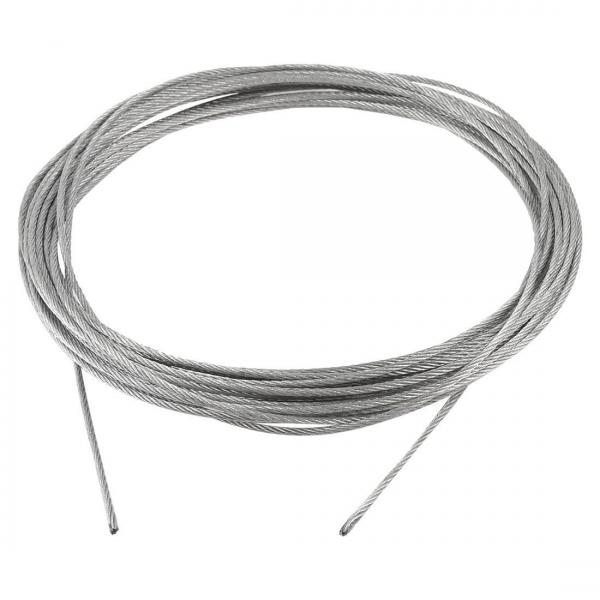 304 Stainless Steel Uncoated Wire Rope In Reel 1.5 mm x 100 Meters for