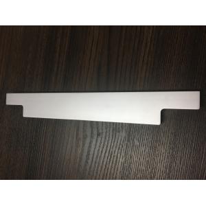 China CNC Machining Processing / Sand Blasted Natural Anodized Aluminum Profile for Drawer Handle supplier