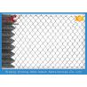 Beautiful Black Chain Link Fencing , Fence Chain Link For Basket Playground
