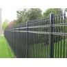 ornamental Spear Top Security Steel Tubular Fence