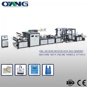 China Automatic India Non-Woven Shopping Bag Making Machine for T-shirt Bag supplier