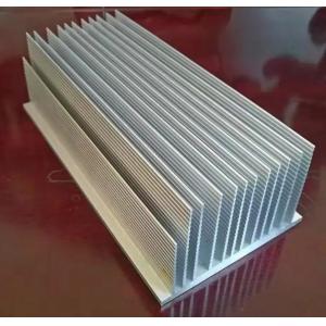 China Competitive price clear anodized aluminum skived heatsink supplier