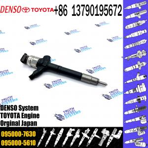 diesel fuel engine injector 095000-7630 23670-0R170 engine high pressure pump engine injection injector 095000-7630
