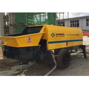 China Ready Mix Peristaltic Concrete Pump , Electric Mini Concrete Pump Machine supplier