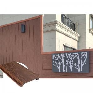 Anti Rot External Cladding Panels 157x21mm Cedar Look For Office Building