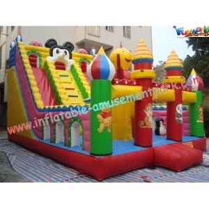 China Giant Octopus PVC Commercial Inflatable Slide Combo Games With Customised supplier