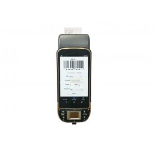 China Android Handheld Terminal Printer with Fingerprint Scanner NFC Reader supplier