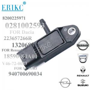 ERIKC car fit 0281002593  Intake Air Manifold Absolute Pressure MAP Sensor 8200225971 for SUZUKI NISSAN RENAULT