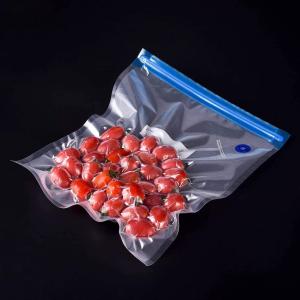 Polyethylene Custom Sous Vide Bags Zipper Vacuum Kitchen Foods 1300ml
