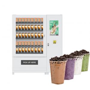 Elevator Drink Bubble Tea Vending Machine For Shopping Mall