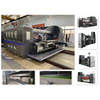 China Full Computerized Flexo Printing Slotting Machine High Speed Vacuum Transfer Top on sale