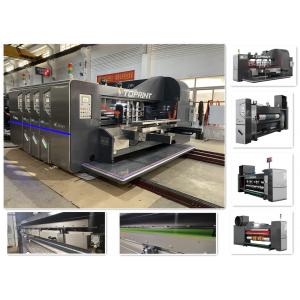 China Full Computerized Flexo Printing Slotting Machine High Speed Vacuum Transfer Top supplier