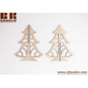 Wooden Christmas tree - Mini Christmas tree - Standing Christmas tree - Tabletop Christmas tree