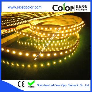 China golden yellow led strip 3528 dc12 24v wholesale