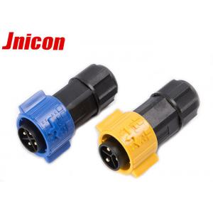 China Solder Wire IP67 Circular Power Connector 20A 300V With Male And Female Plug supplier