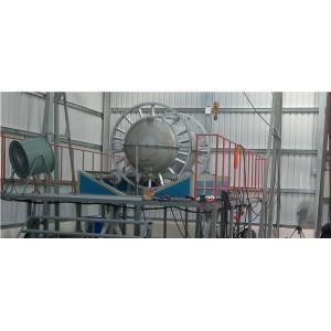 Electric Rock And Roll Rotational Moulding Water Storage Tank Making Machine Hot Air Circulation