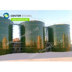 50000 Gallons Glass Fused To Steel Bolted Agricultural Grain Storage Silos For Corn And Seeds