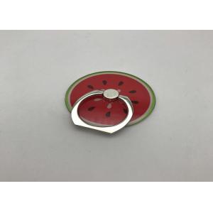 China Universal Creative Cell Phone Ring Stand / Buckle Cartoon Fruit Pattern supplier