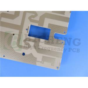 China 3mm Hybrid PCB on Rogers RO3210 and RO3003 Materials 3-layer Circuit supplier