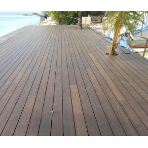 Custom Real Wooden Bamboo Deck Tiles 1220 Kg/M³ Density 18mm Thickness