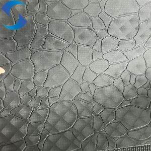 China 3D Embossed Synthetic PVC Leather for Decoration & Table Mats wholesale
