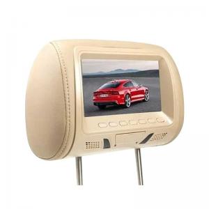 7" Universal Headrest LCD Screen TFT Monitor For Taxi Car Rear Seat
